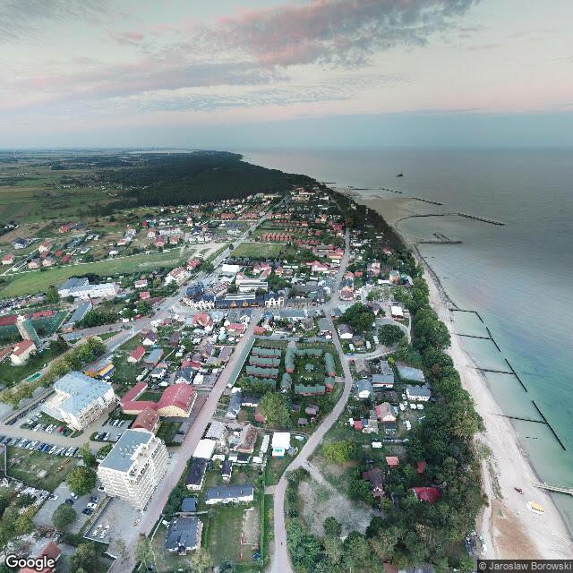 Słoneczna Przystań — 7. ujęcie aerial od zachodu