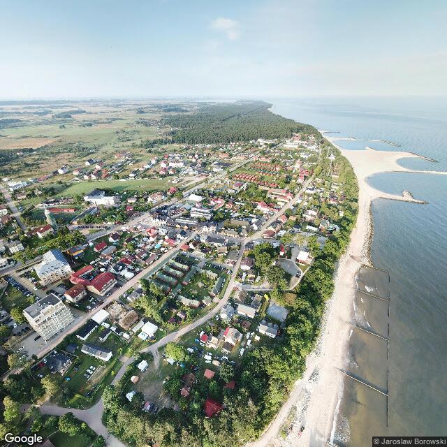 Slone czna Przystan -- 8. ujecie aerial pn