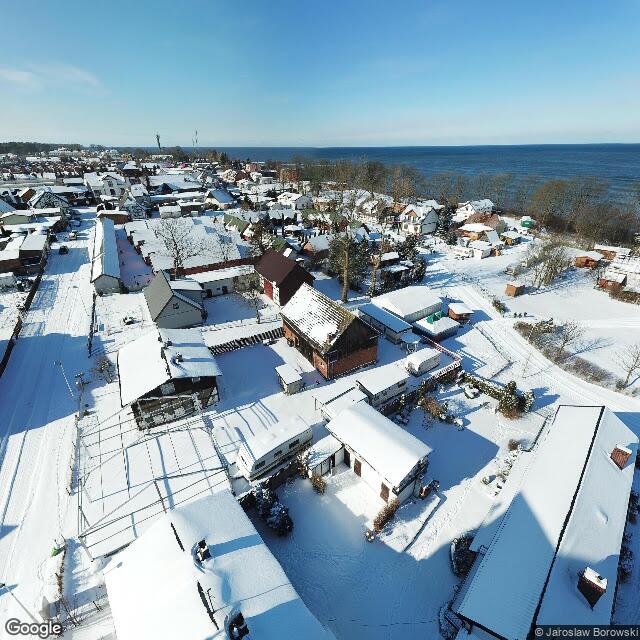 Domiran — widok z drona