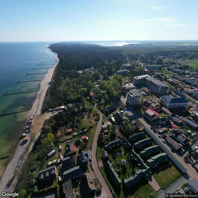 Tawerna Rybacka — widok z drona